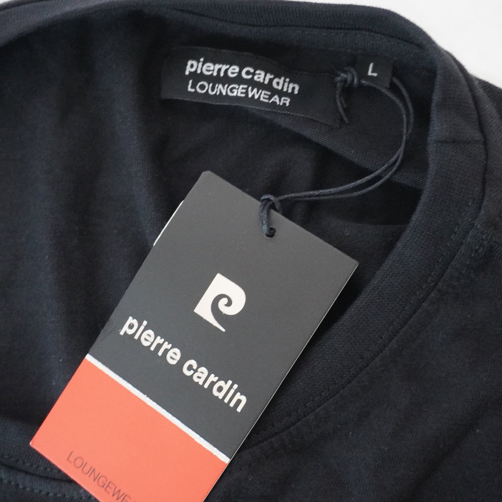 Camiseta de Manga Corta Pierre Cardin para Hombre Usada - Negra, L