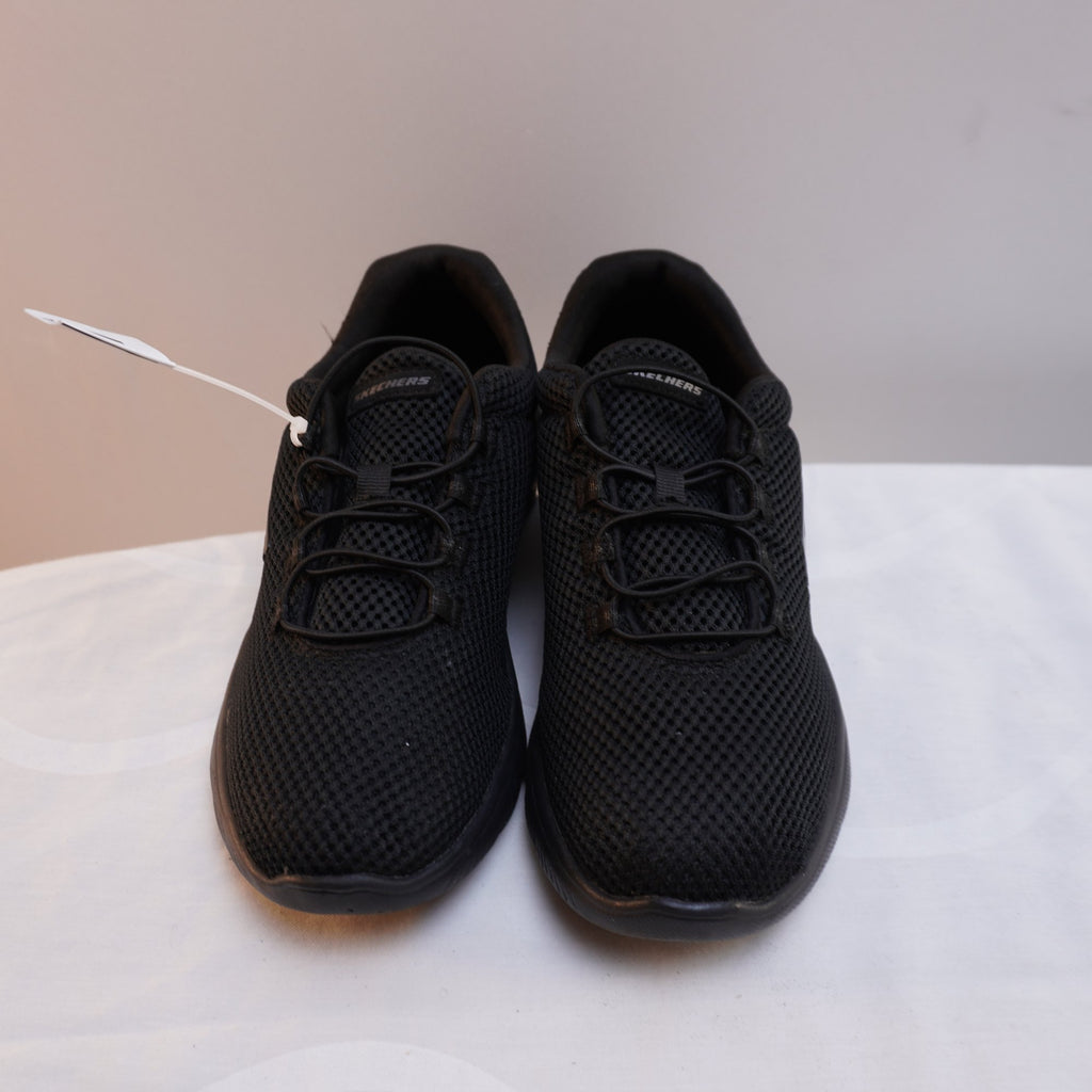 Zapatillas Skechers para Mujer Usadas - Negro, Talla 39