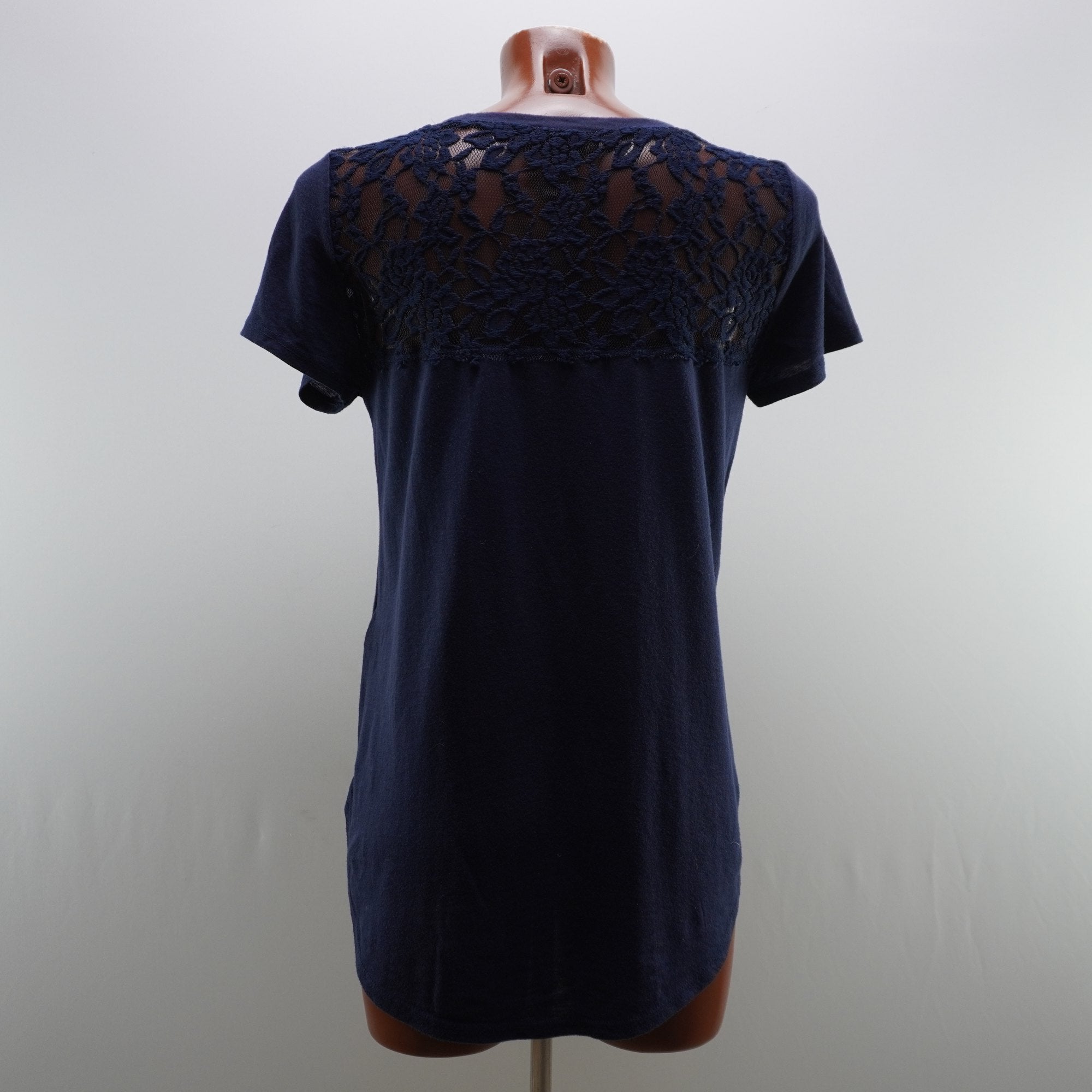 Camiseta Hollister para Mujer Usada - Azul Marino, M