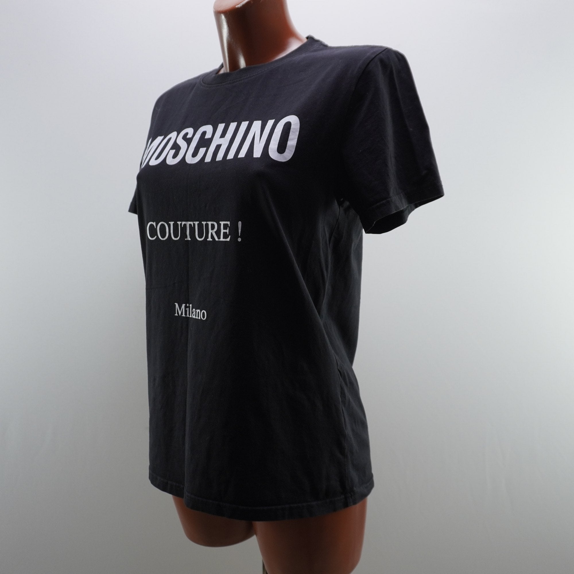 Camiseta Moschino para Mujer Usada - Negro, L