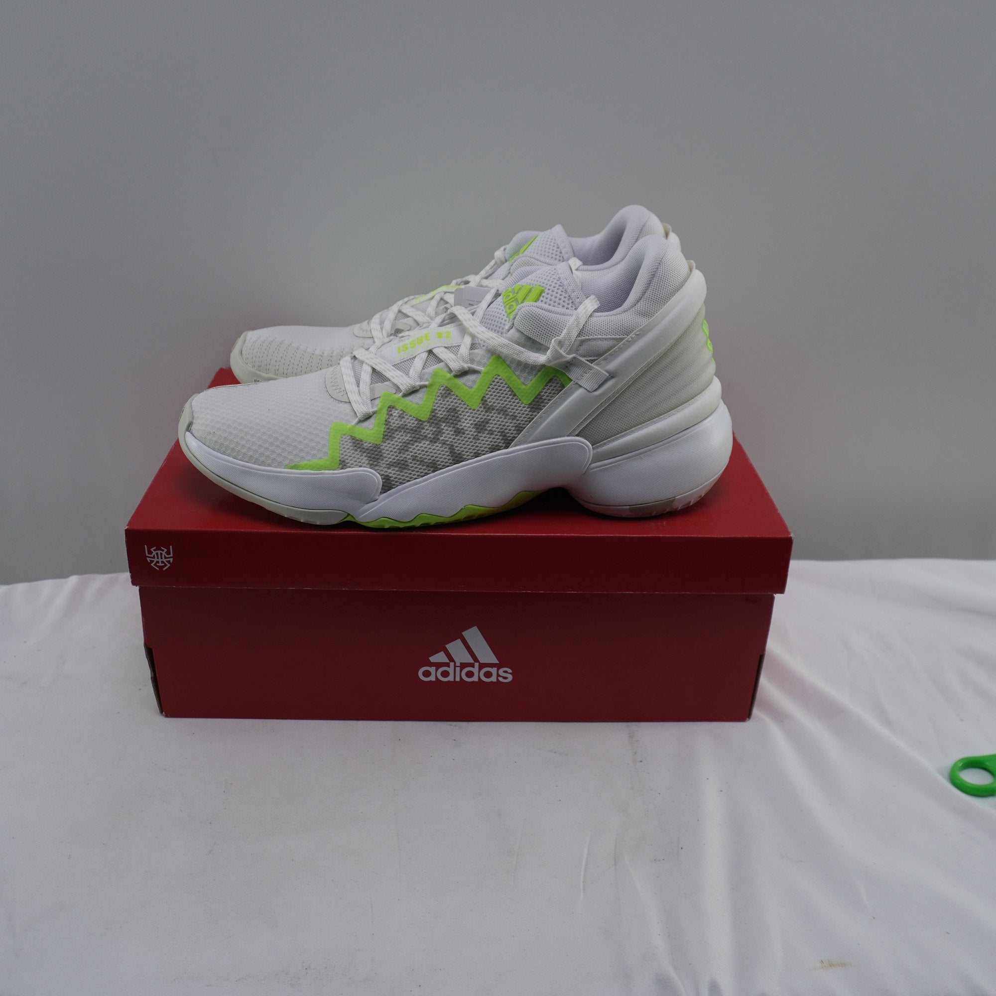 Zapatillas Adidas para Hombre Usadas - Blancas, Talla 44