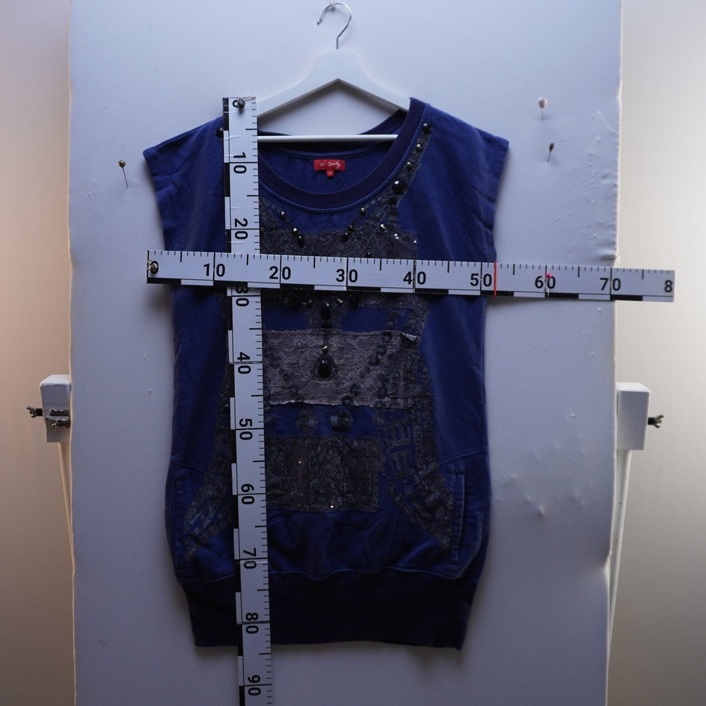 Chaleco Derhy para Mujer Usado - Azul, M