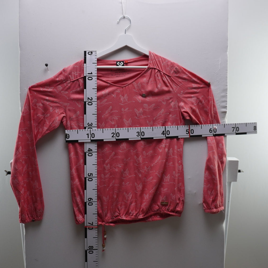 Camiseta de Manga Corta Ragwer para Mujer Usada - Roja, L