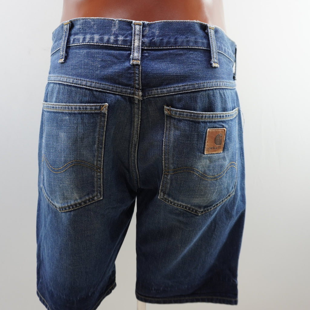 Pantalones Cortos Vaqueros Carhartt para Hombre - Azul, Grande (L)