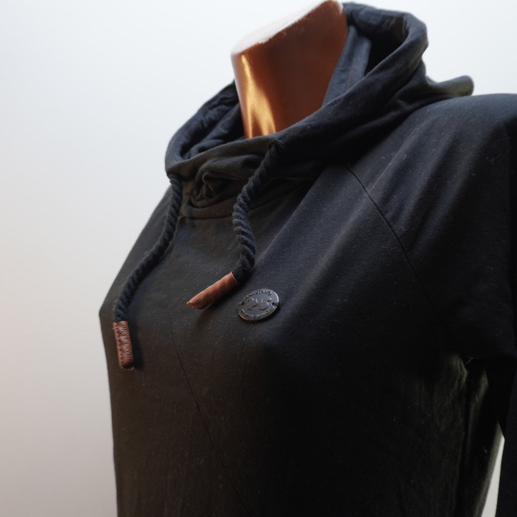 Sudadera con Capucha Naketano para Mujer Usada - Negra, M