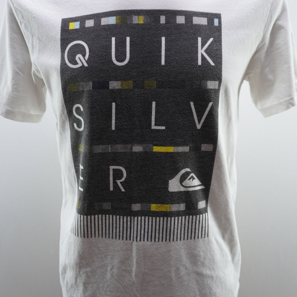 Camiseta Quiksilver para Hombre Usada - Blanca, M