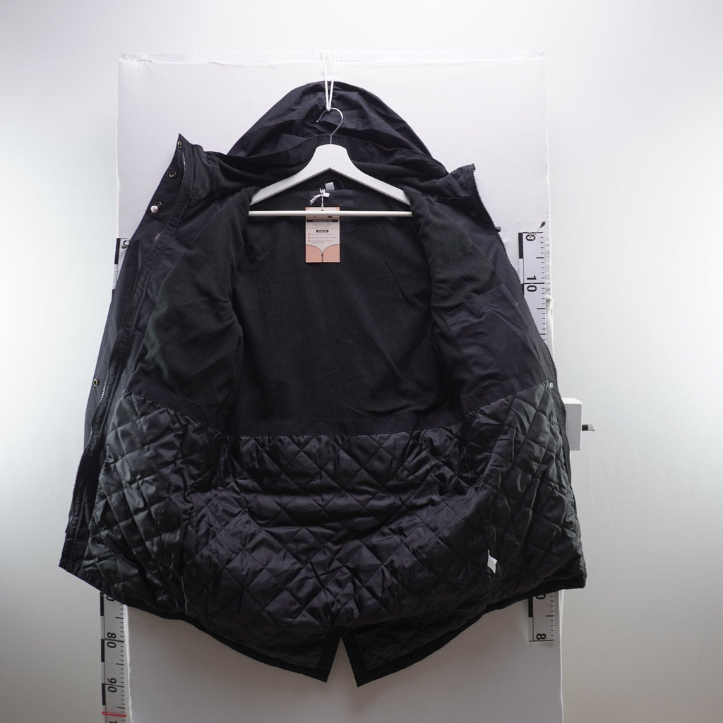 Parka Italian Style para Mujer Usada - Negra, M