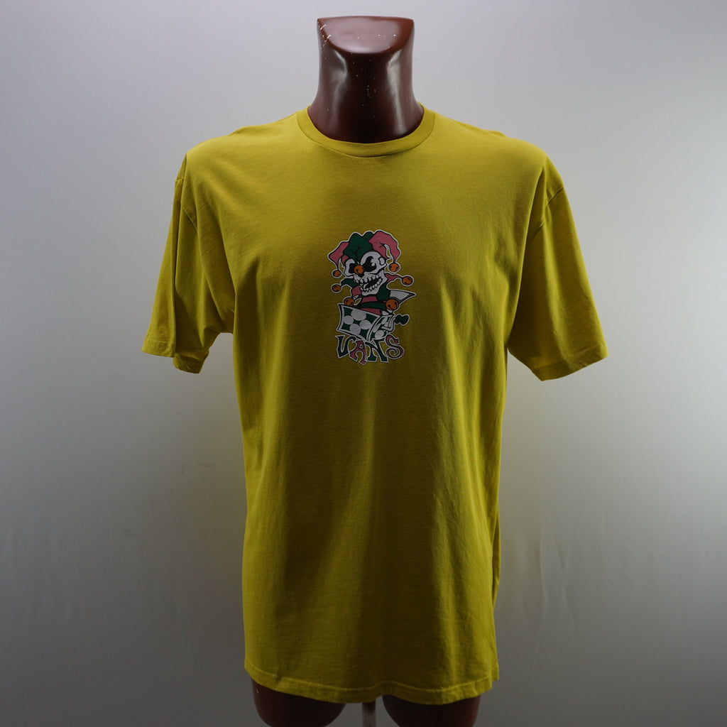 Camiseta de Manga Corta Vans para Hombre Usada - Amarillo, L