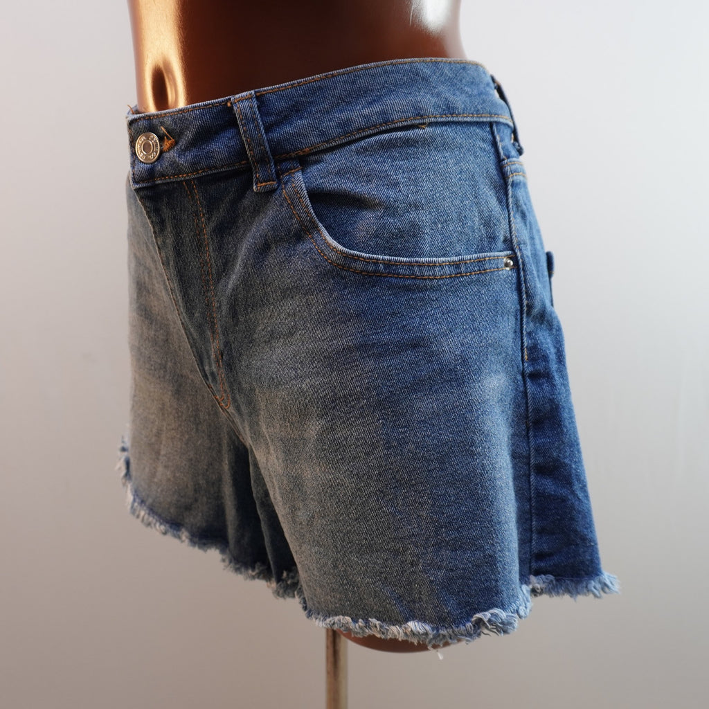 Pantalones Cortos Vaqueros Denim.Co para Mujer Usados - Azul, XXL