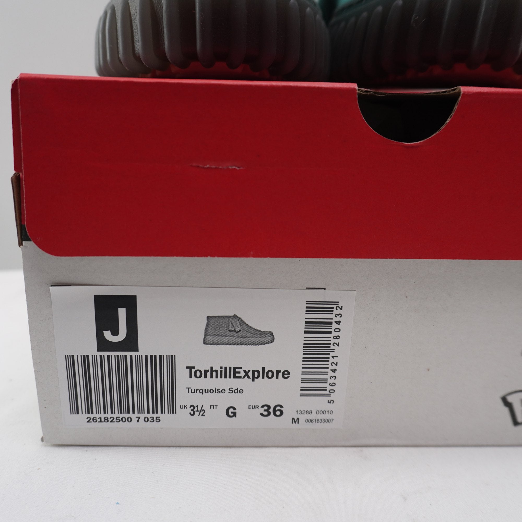 Zapatillas Clarks para Mujer Usadas - Verde, 36