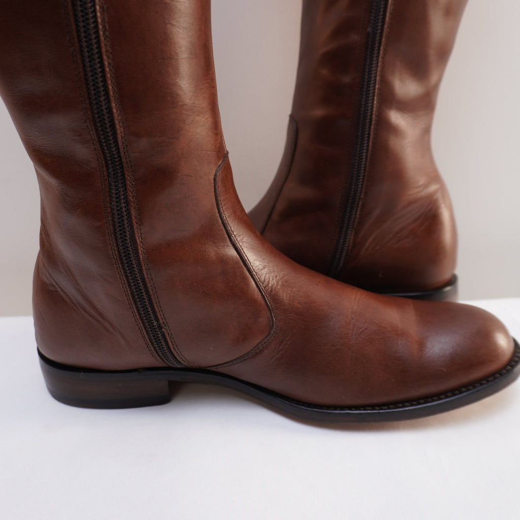 Botas Sancho para Mujer Usadas - Marrón, Talla 38