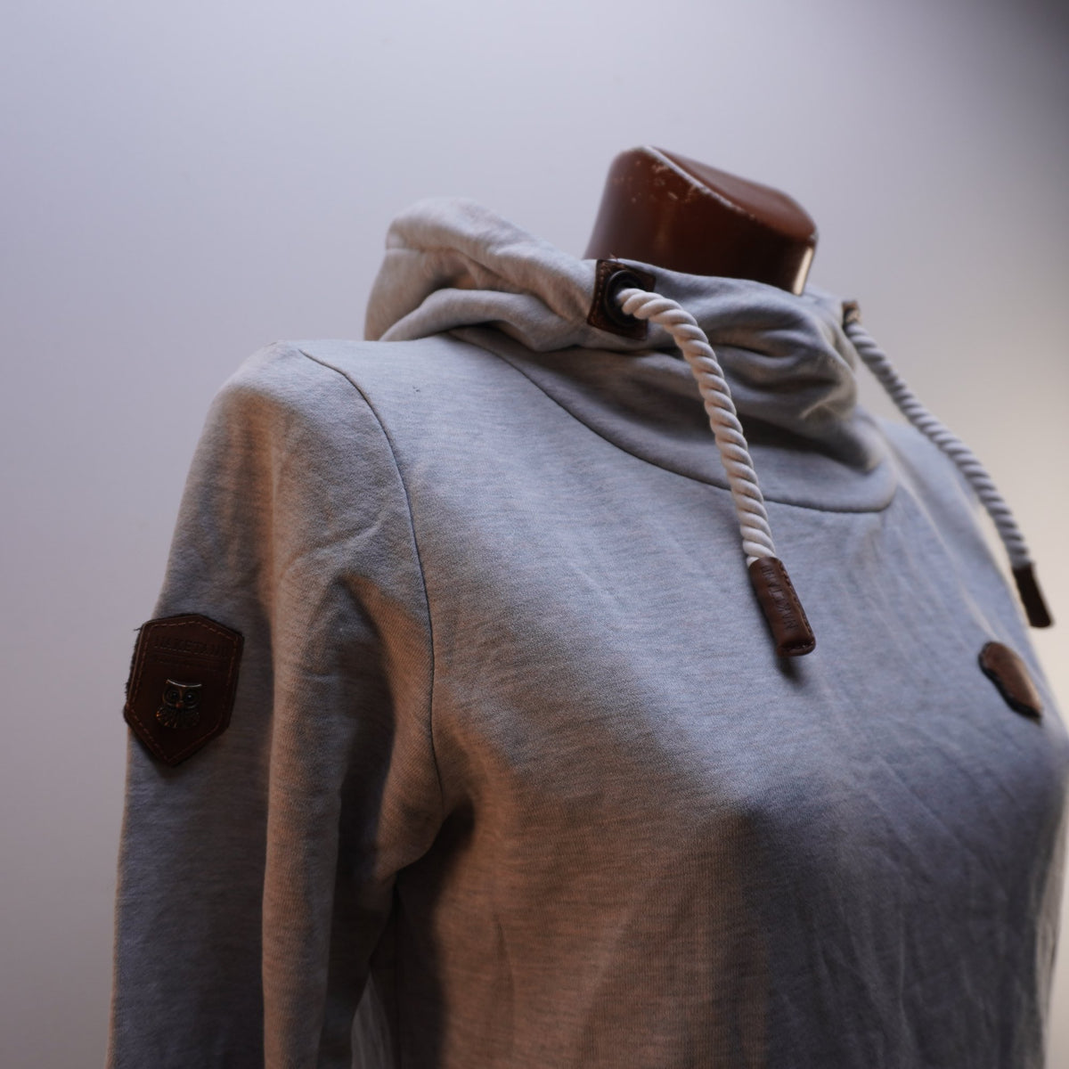 Sudadera con Capucha Naketano para Mujer Usada - Gris, M