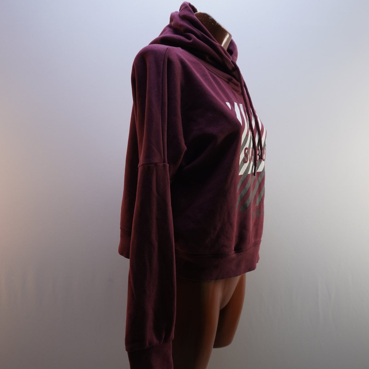 Sudadera con Capucha Superdry para Mujer Usada - Roja, L