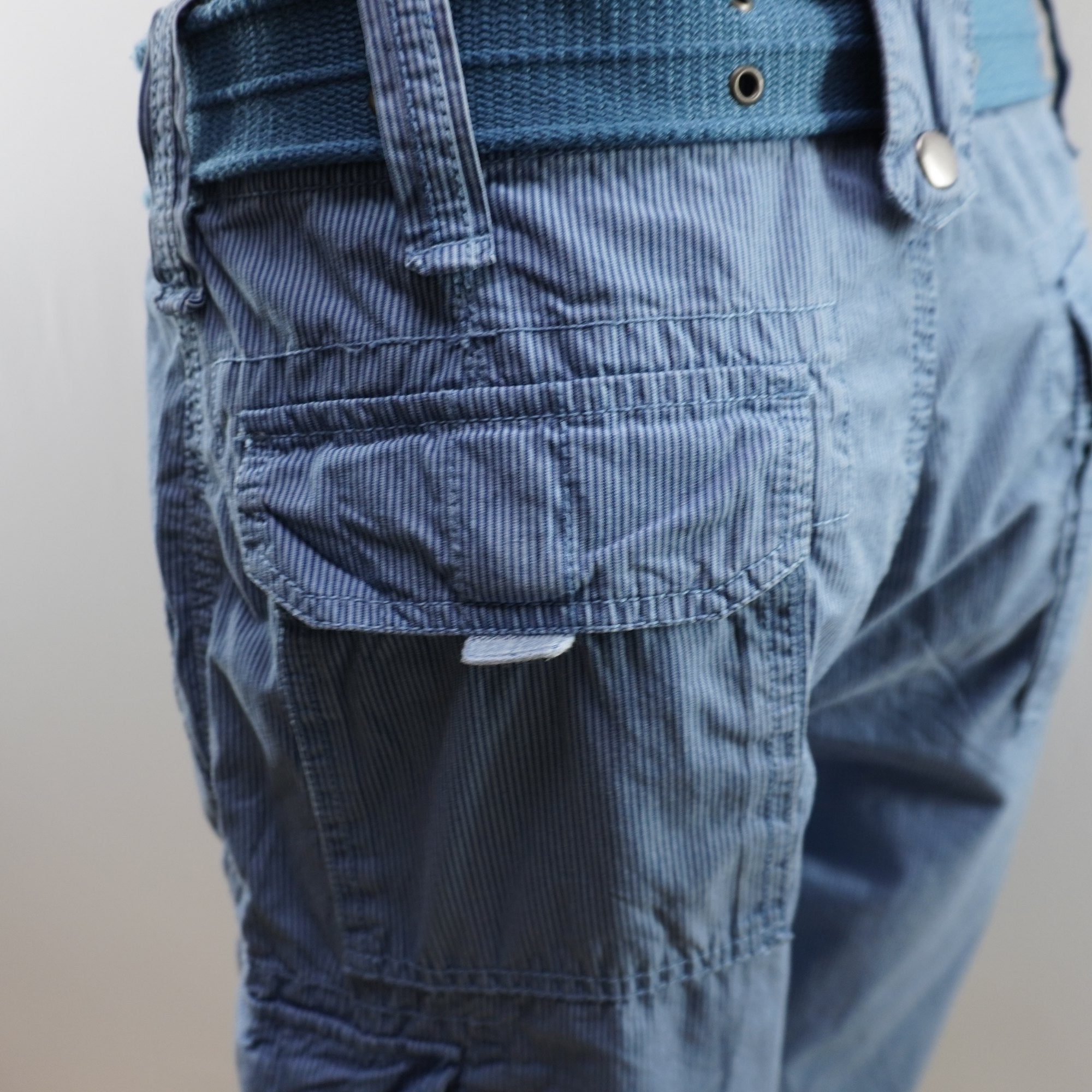 Pantalones Cortos Tipo Cargo Tommy Hilfiger para Hombre Usados - Azul, S