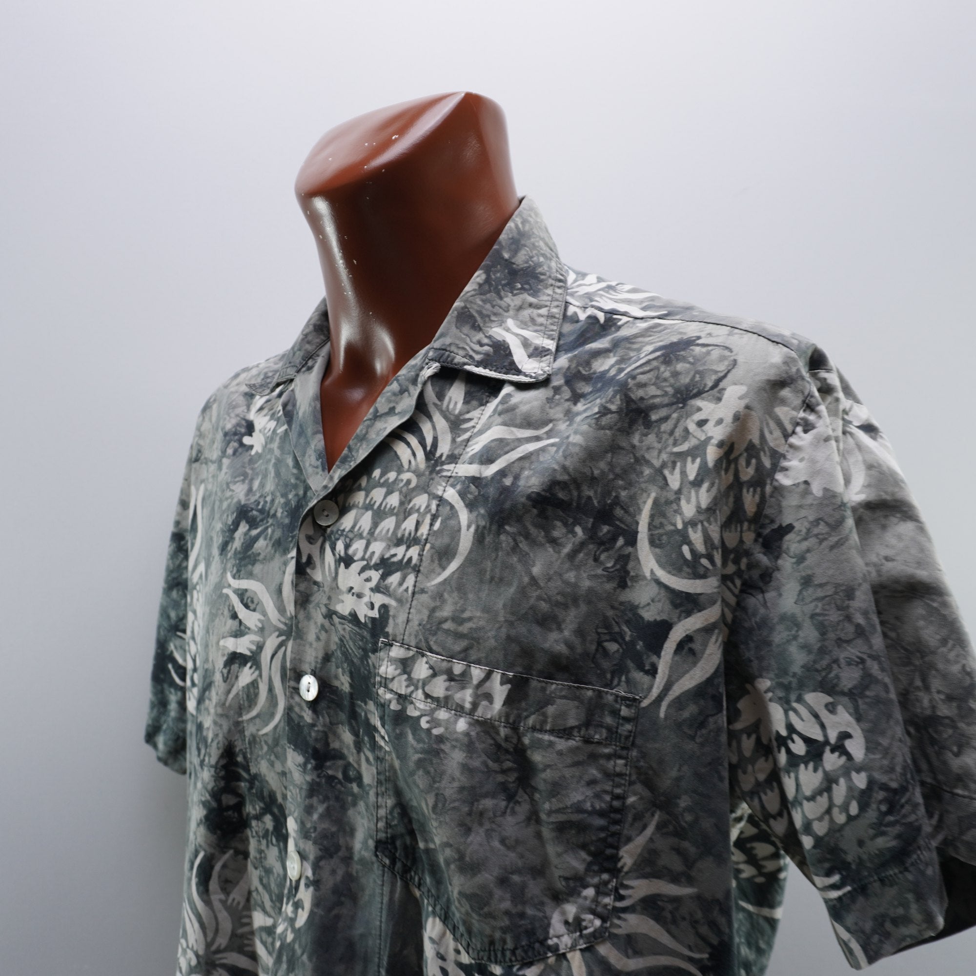 Camisa Replay para Hombre Usada - Gris, XL