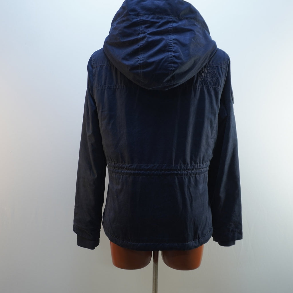 Parka Superdry para Mujer Usada - Azul Marino, XL