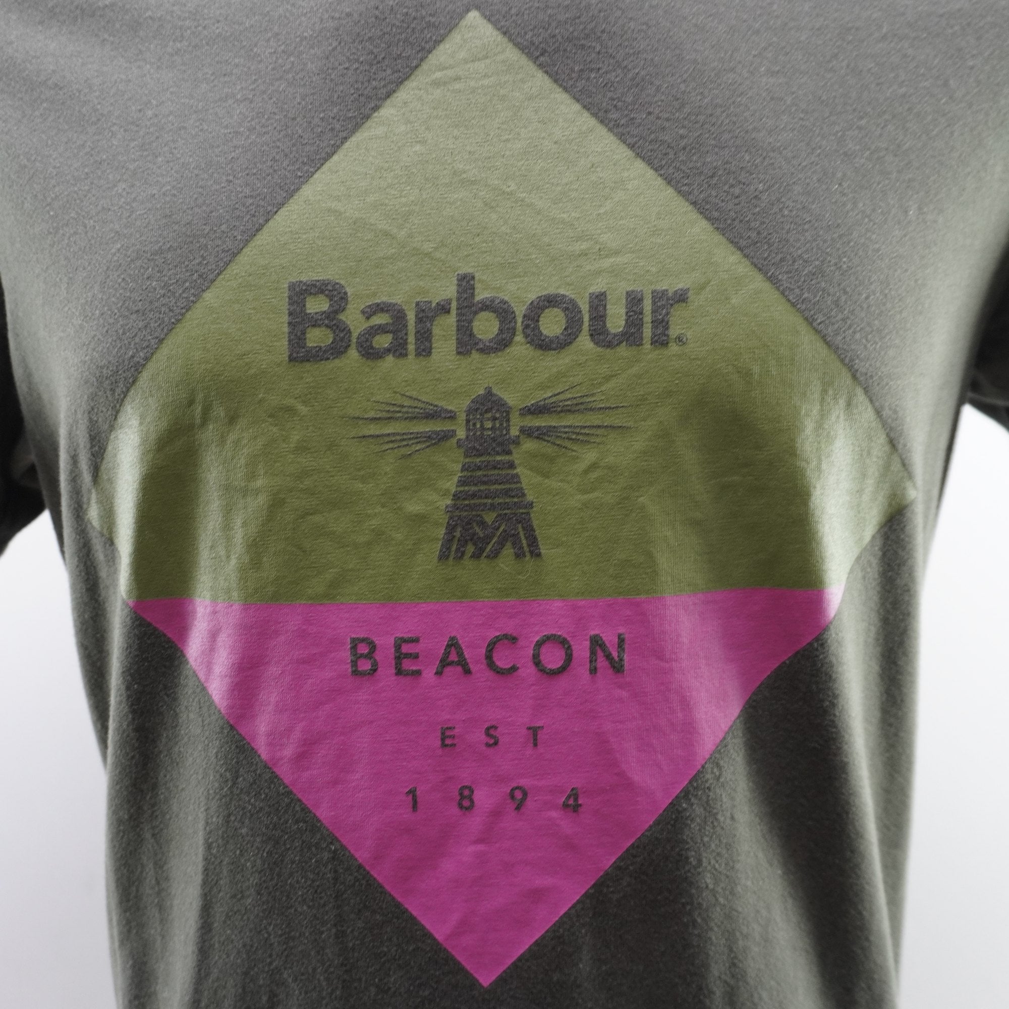 Camiseta Barbour para Hombre Usada - Caqui, M