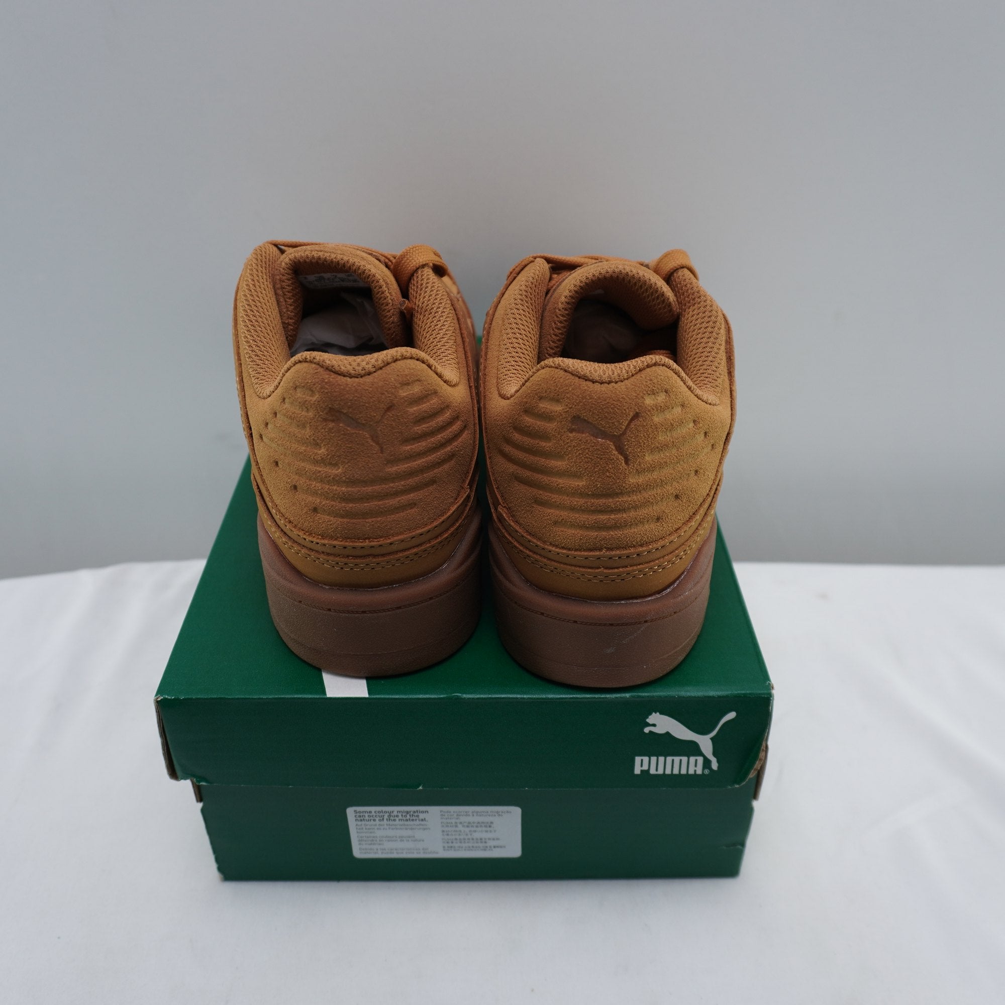 Zapatillas Puma para Mujer Usadas - Marrón, Talla 39
