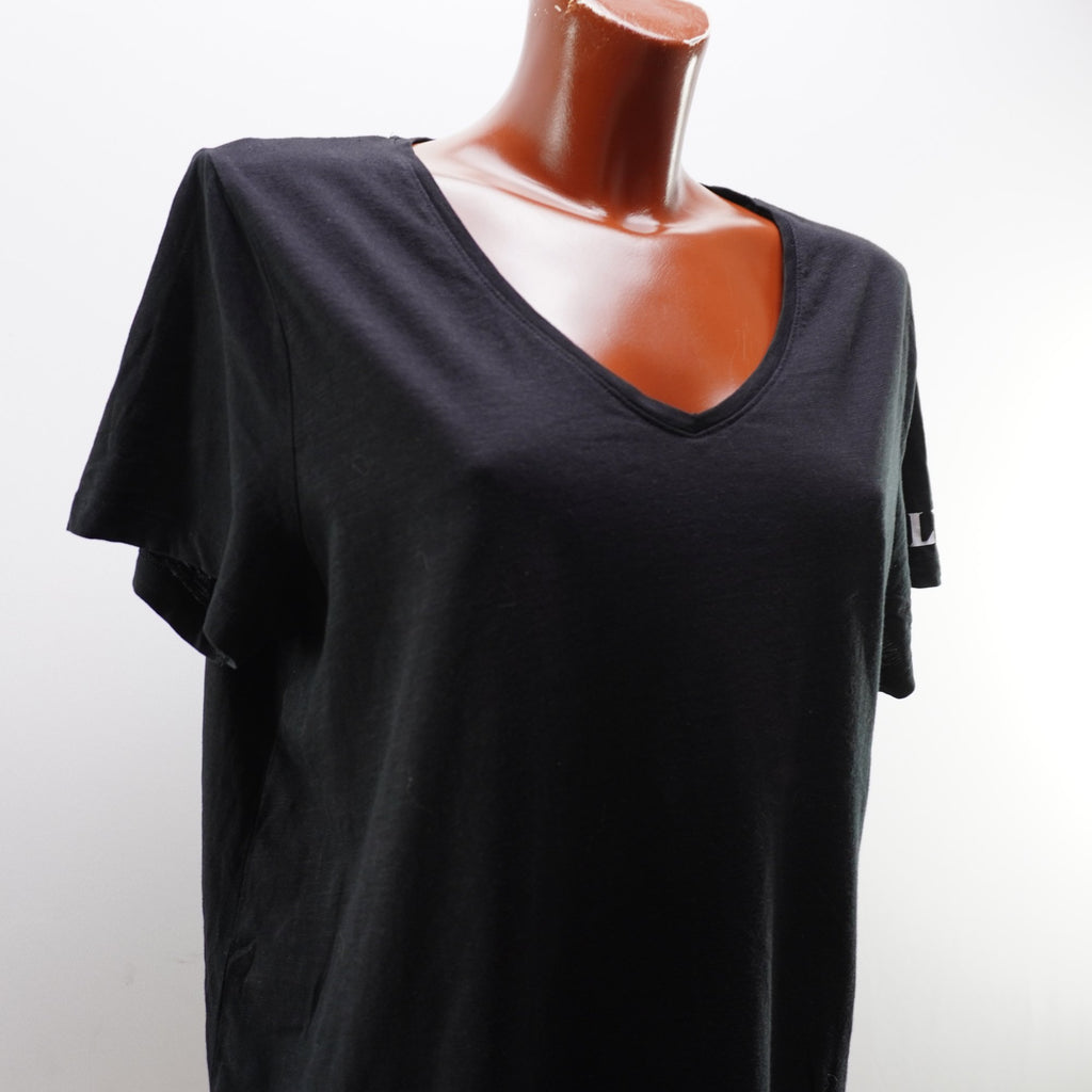 Camiseta de Manga Corta Brooklyn para Mujer Usada - Negra, L