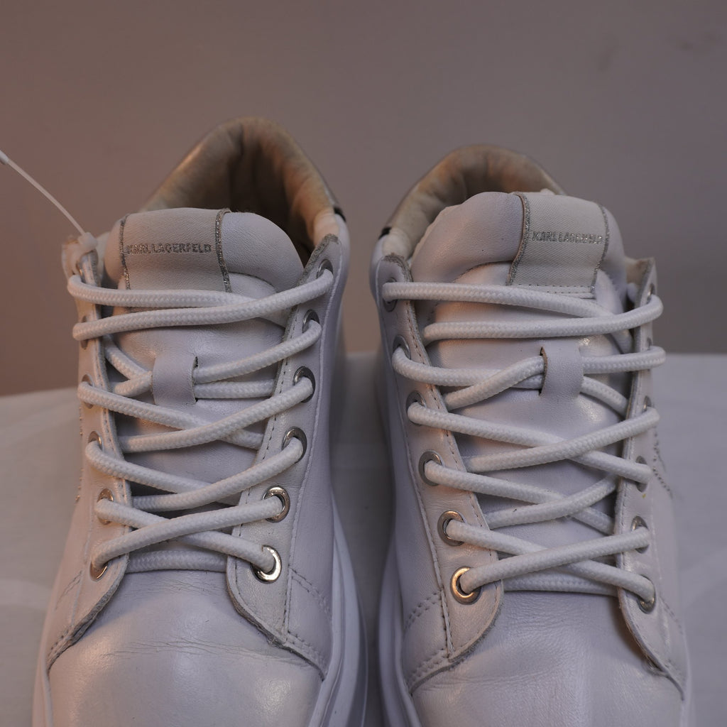 Zapatillas Karl Lagerfeld para Mujer Usadas - Blancas, Talla 36