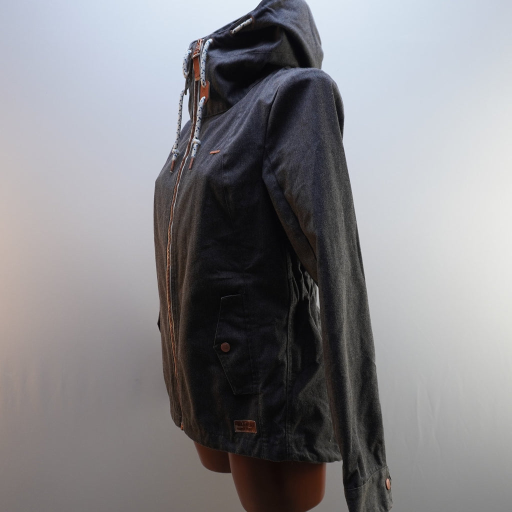 Parka Ragwer para Mujer Usada - Gris, M