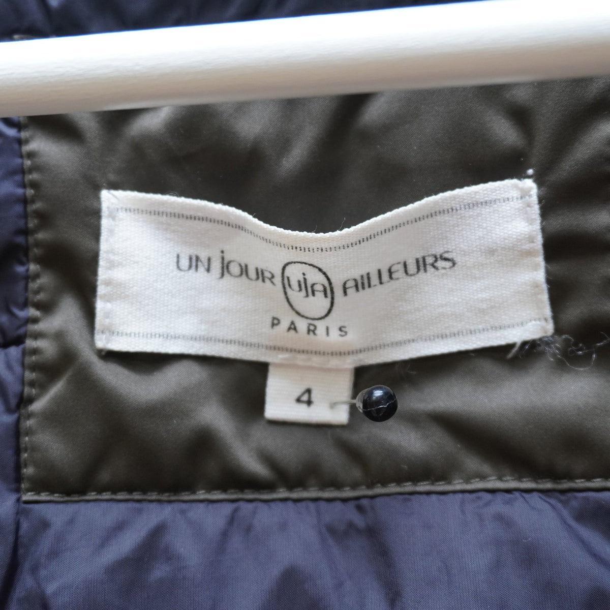 Parka Un Jour Ailleurs Paris para Mujer Usada - Verde, XL
