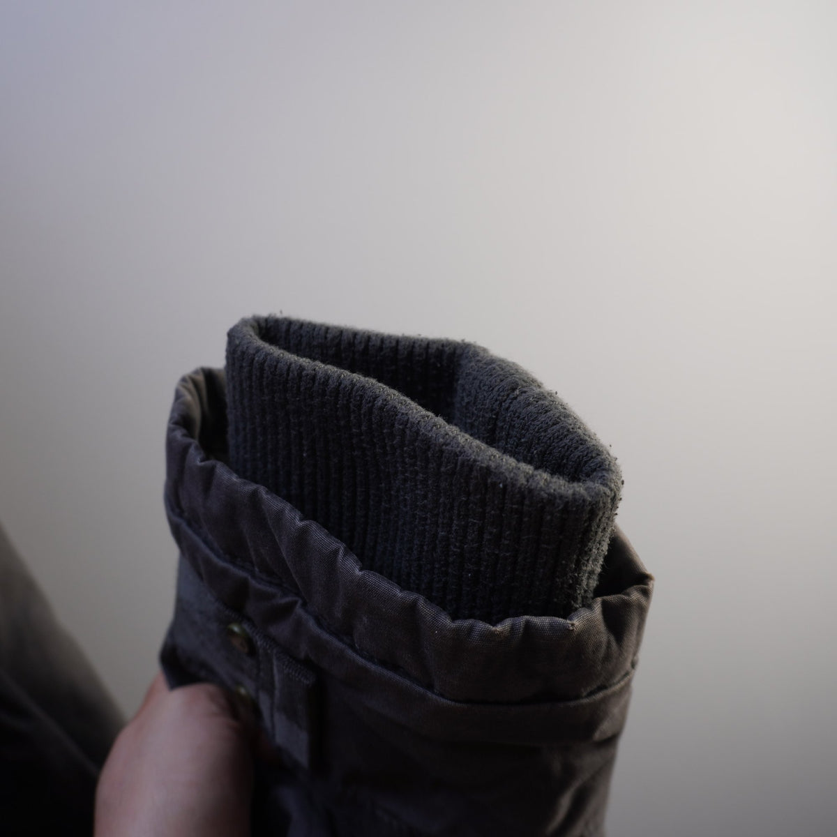 Parka Khujo para Hombre Usada - Gris, XXL