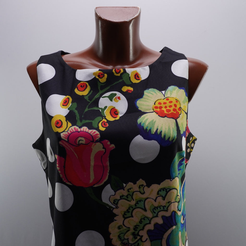 Vestido Desigual para Mujer Usado - Negro, XXL