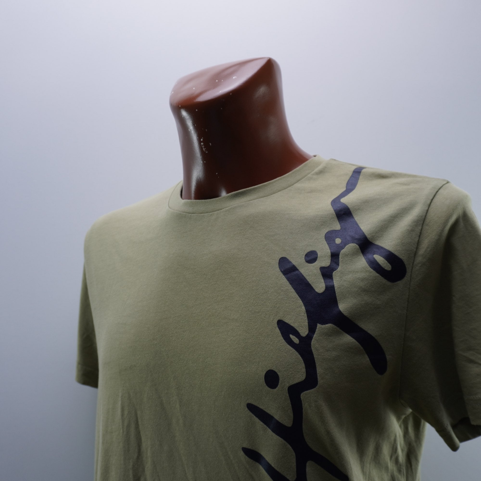 Camiseta de Manga Corta Tommy Hilfiger para Hombre Usada - Verde, L
