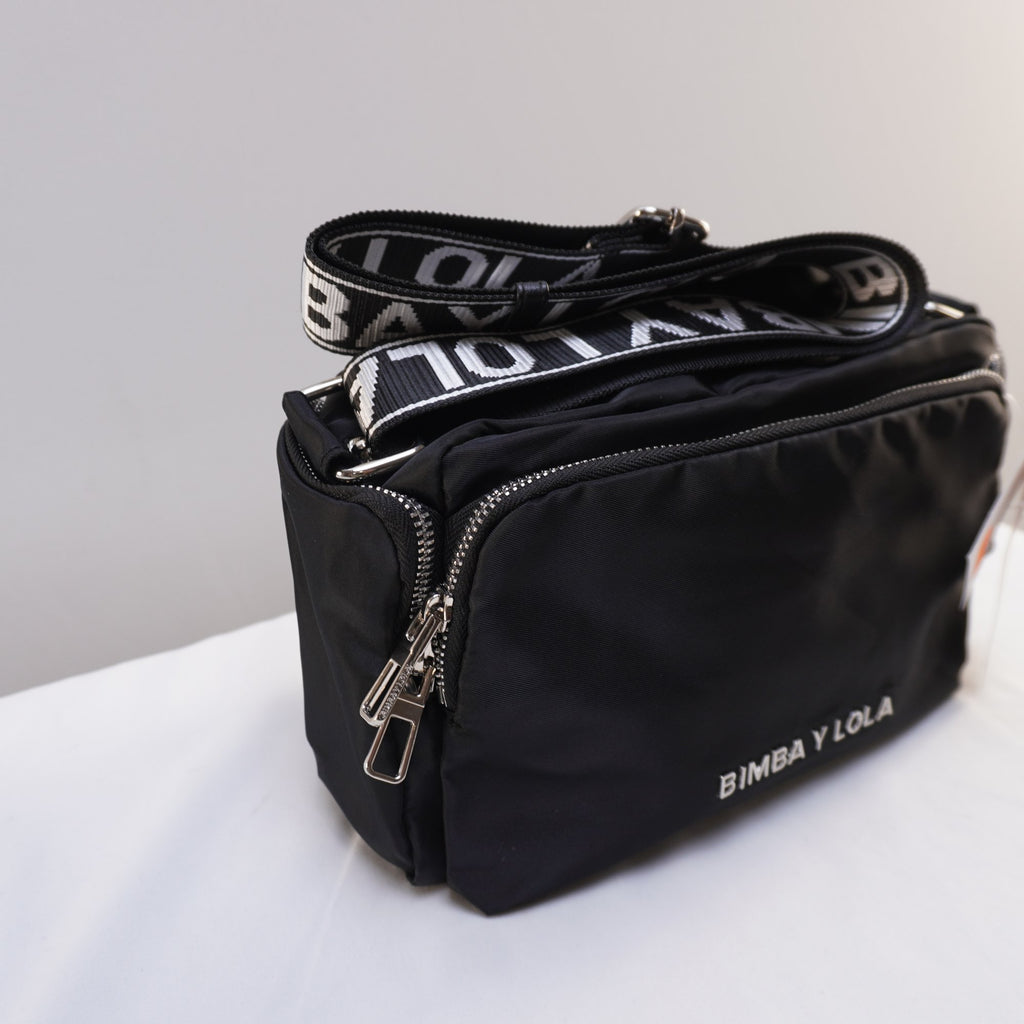 Bolso Baguette Bimba y Lola para Mujer Usado - Negro
