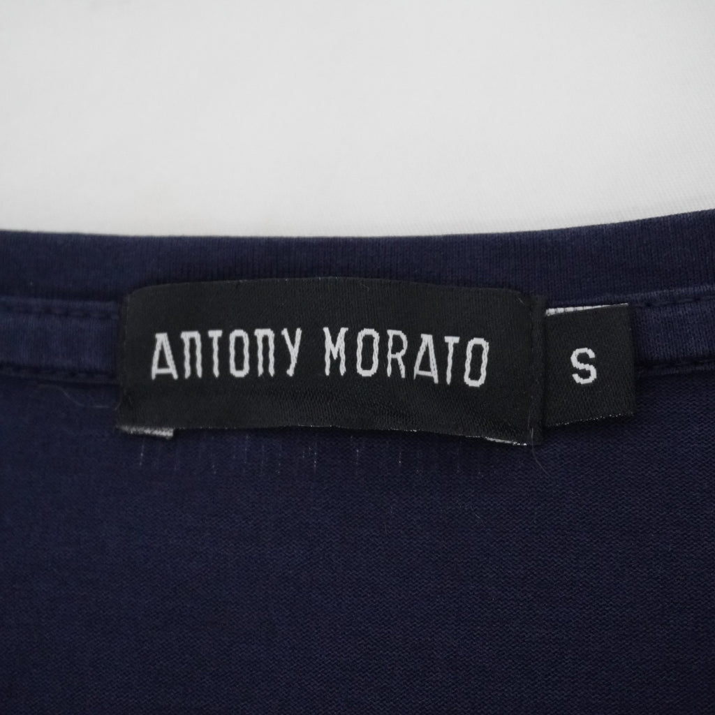 Camiseta de Manga Corta Antony Morato para Mujer Usada - Azul, S