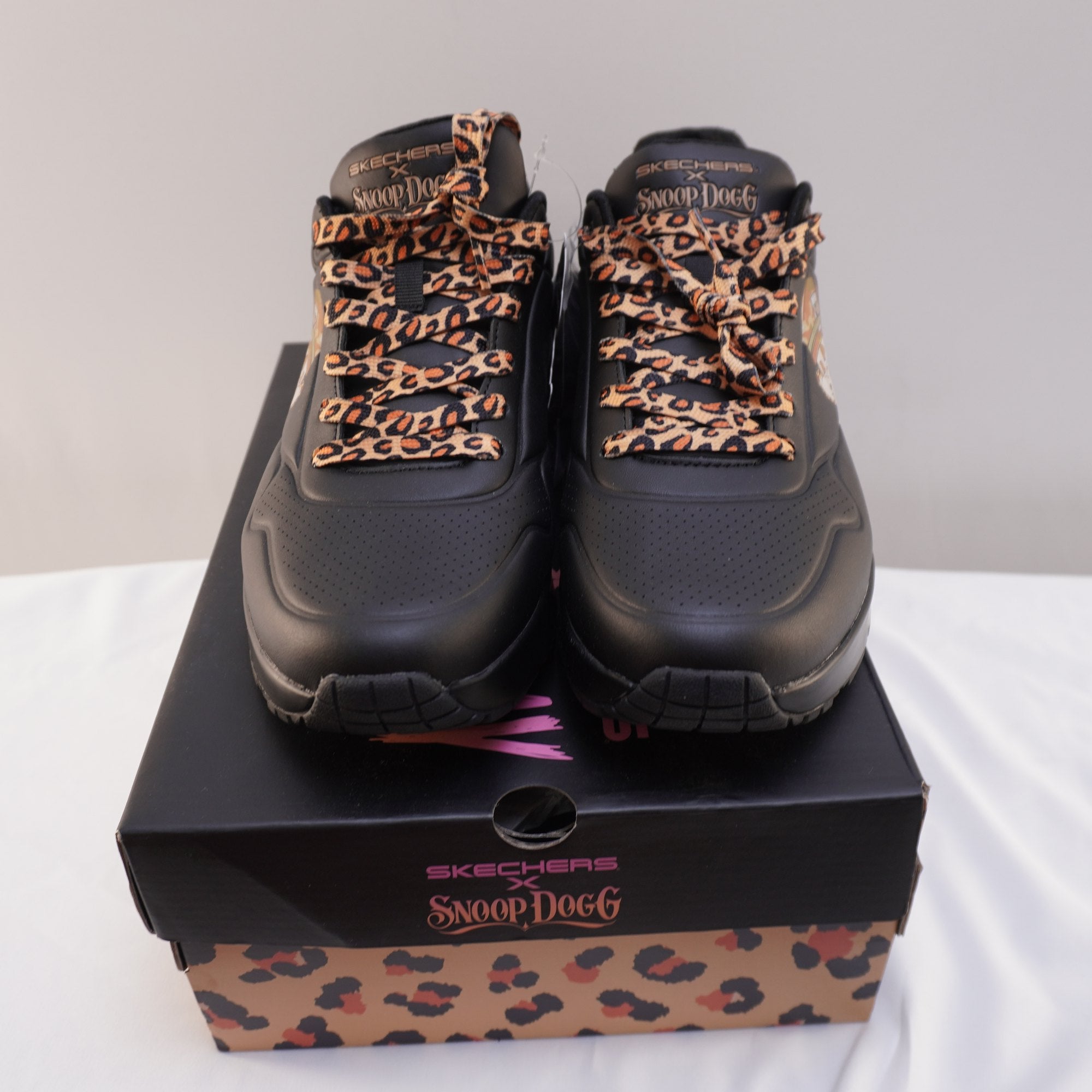 Zapatillas Skechers para Hombre Usadas - Negros, Talla 44