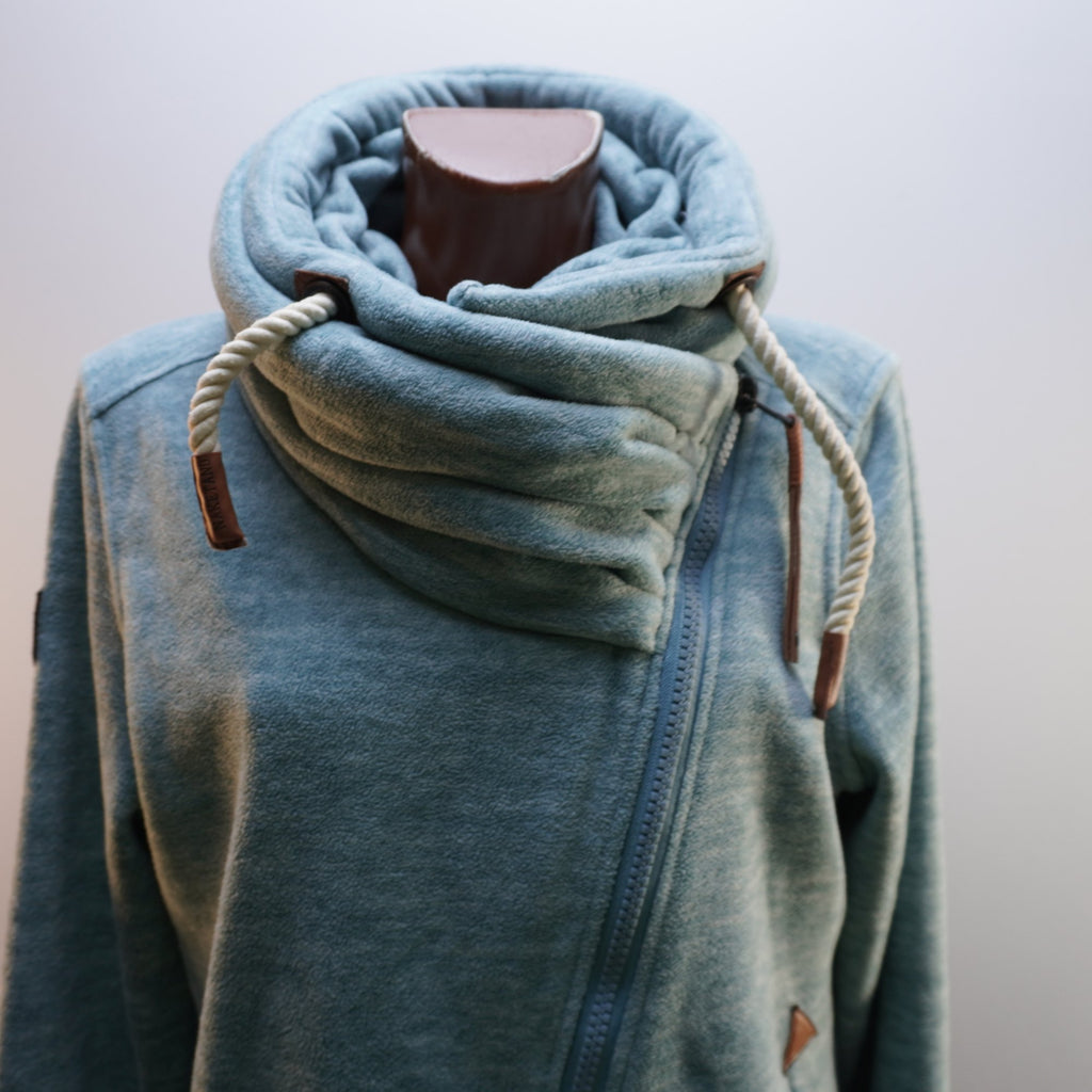 Sudadera con Capucha Naketano para Mujer Usada - Azul, XL