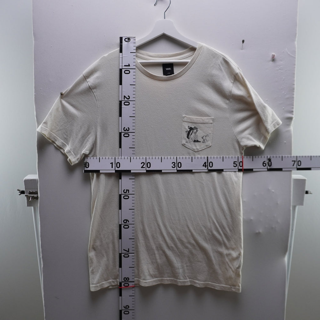 Camiseta Vans para Mujer Usada - Blanca, L