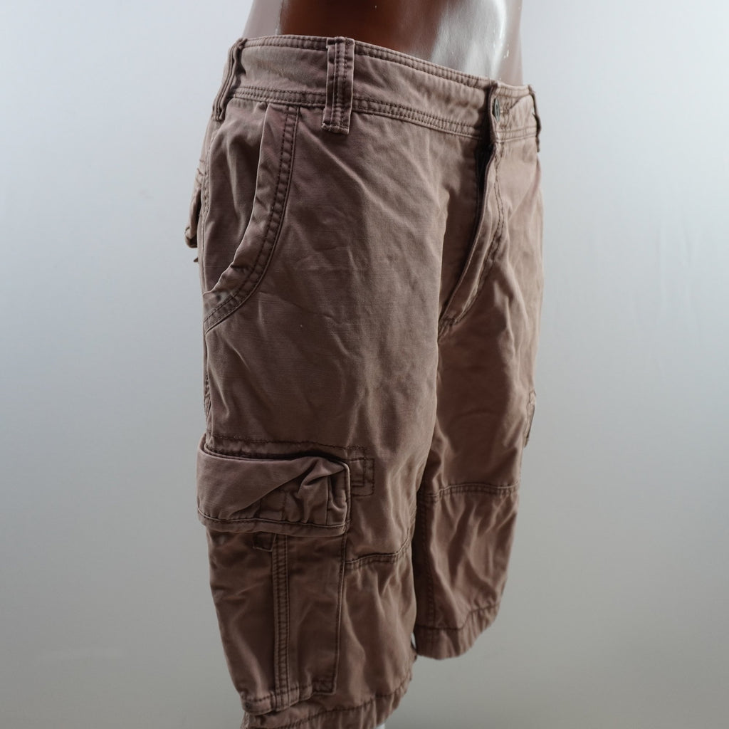Pantalones Cortos Cargo Fat Face para Hombre - Marrón, XL, Usados en Muy Buen Estado