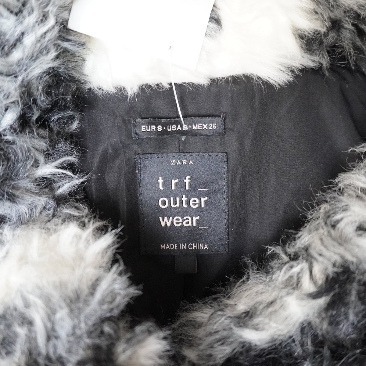 Abrigo Peacoat Zara para Mujer Usado - Gris, S