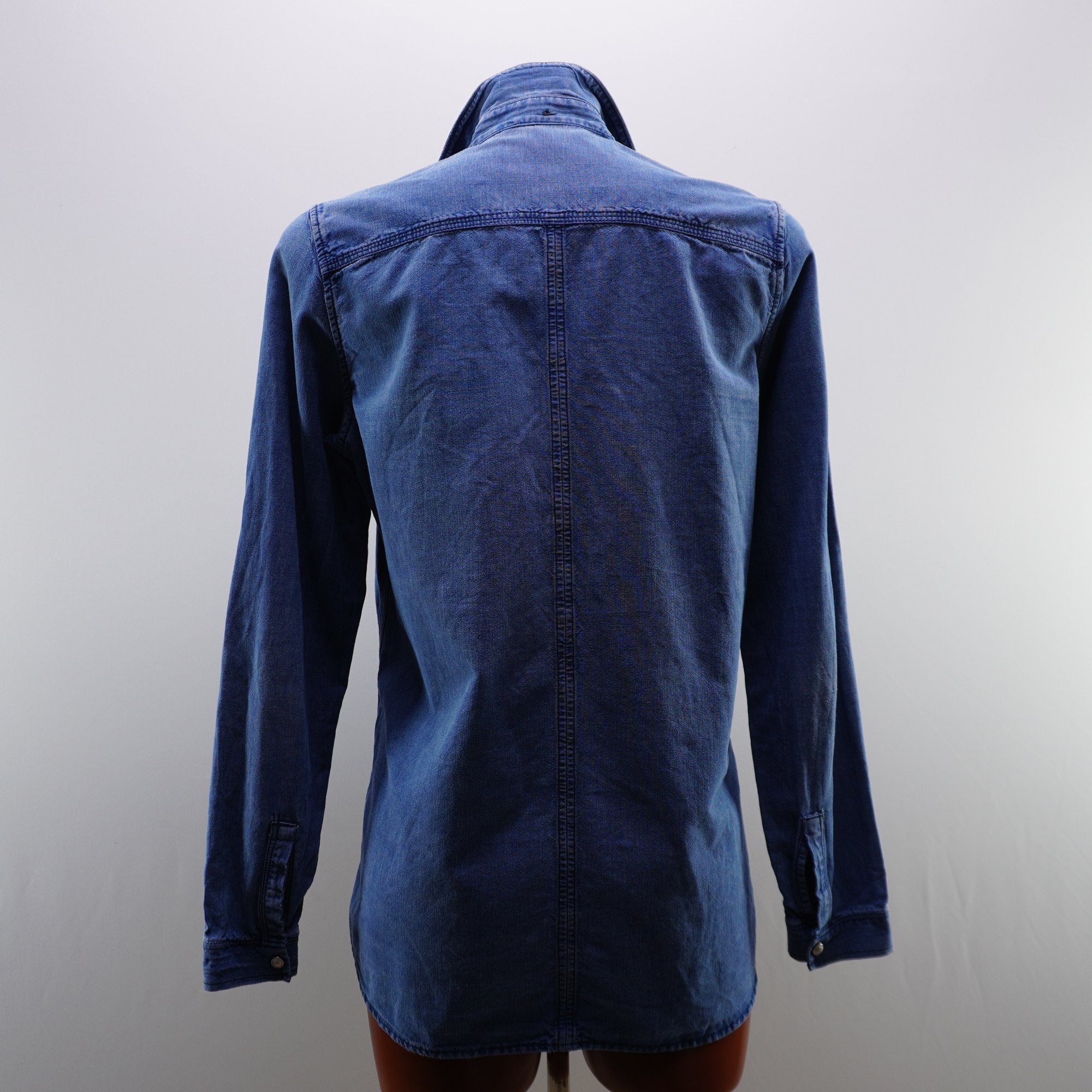 Camisa G-Star para Mujer en Azul, Talla S - Usada en Muy Buen Estado