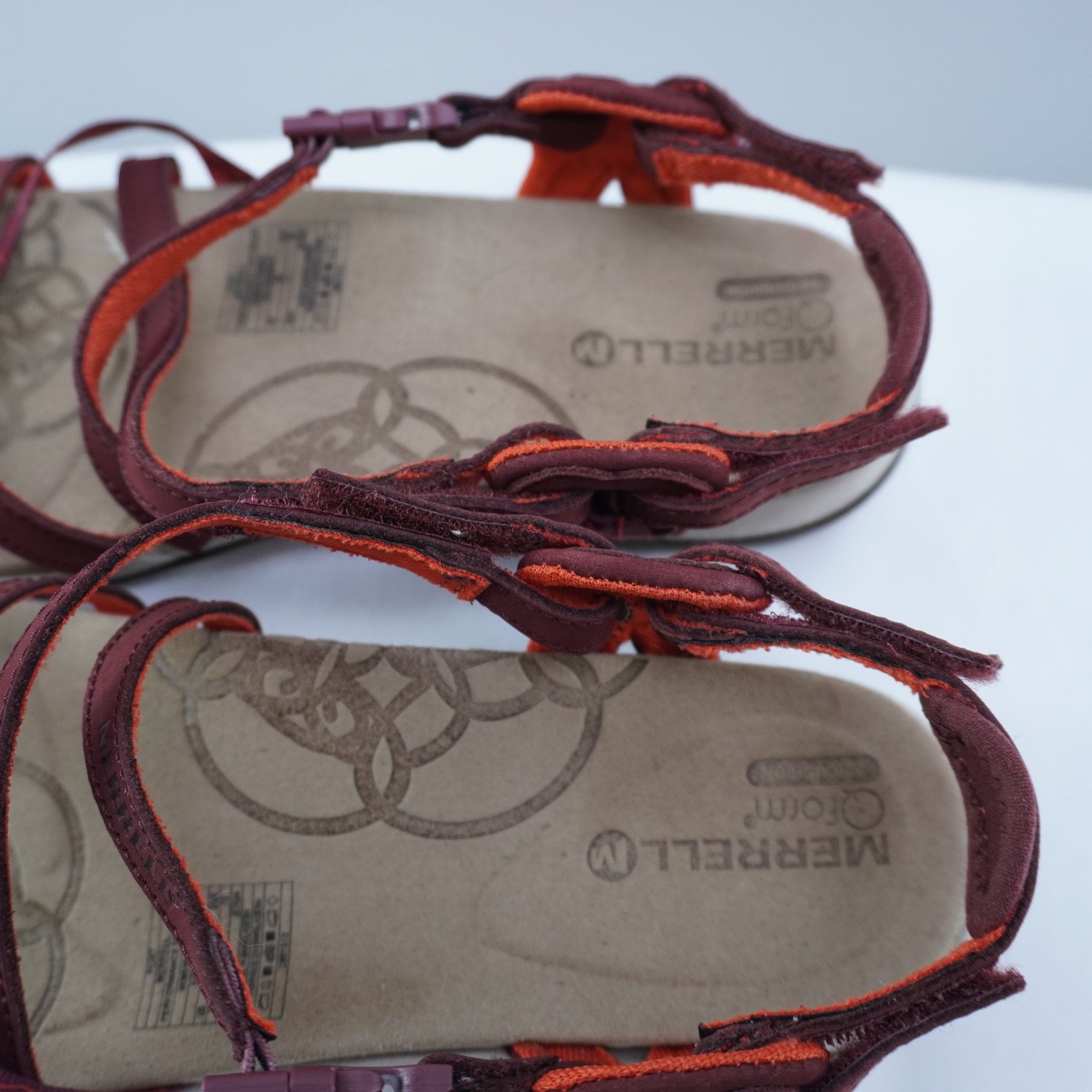 Sandalias Merrell para Mujer Nuevas - Rojo, 38