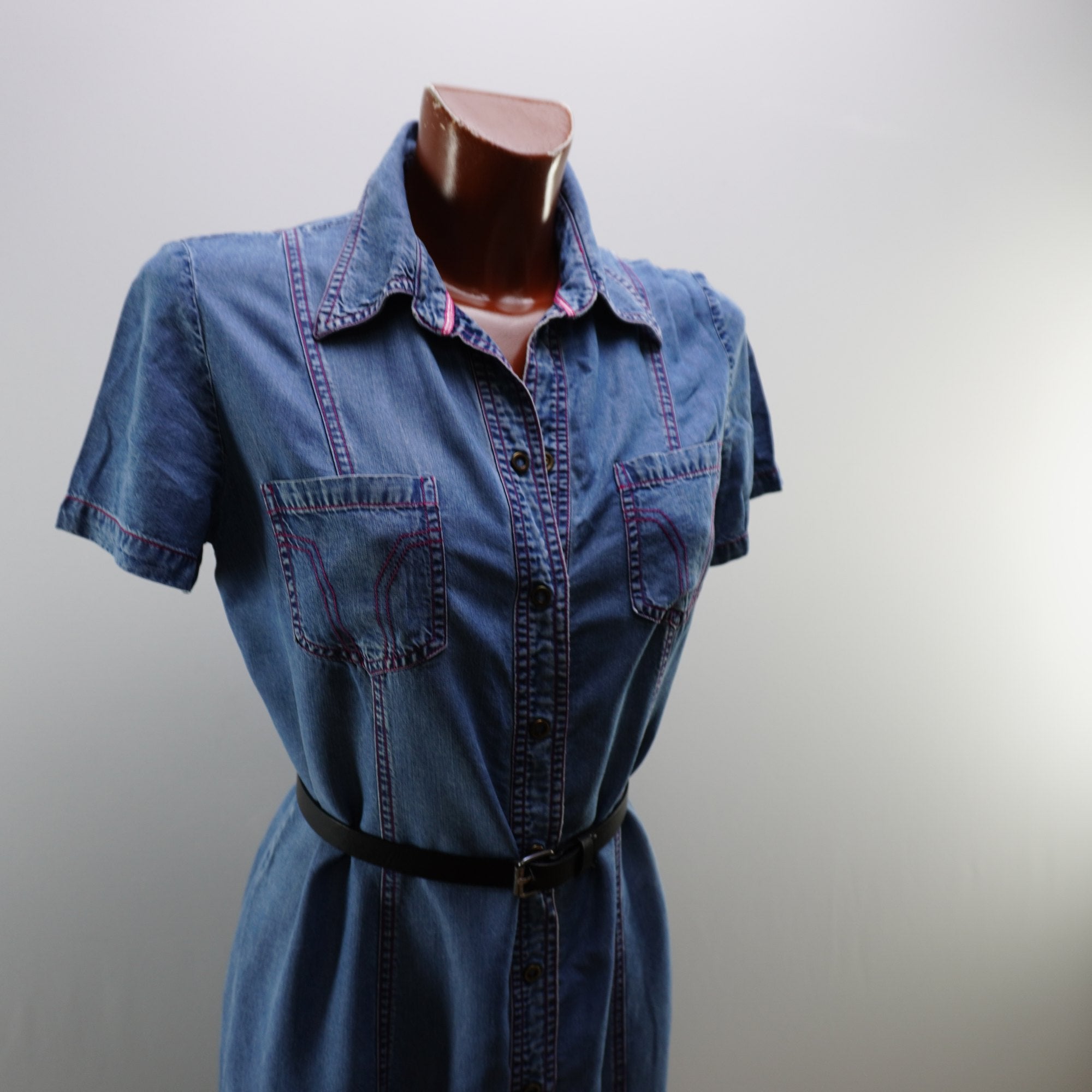 Vestido Tencel para Mujer Usado - Azul, S