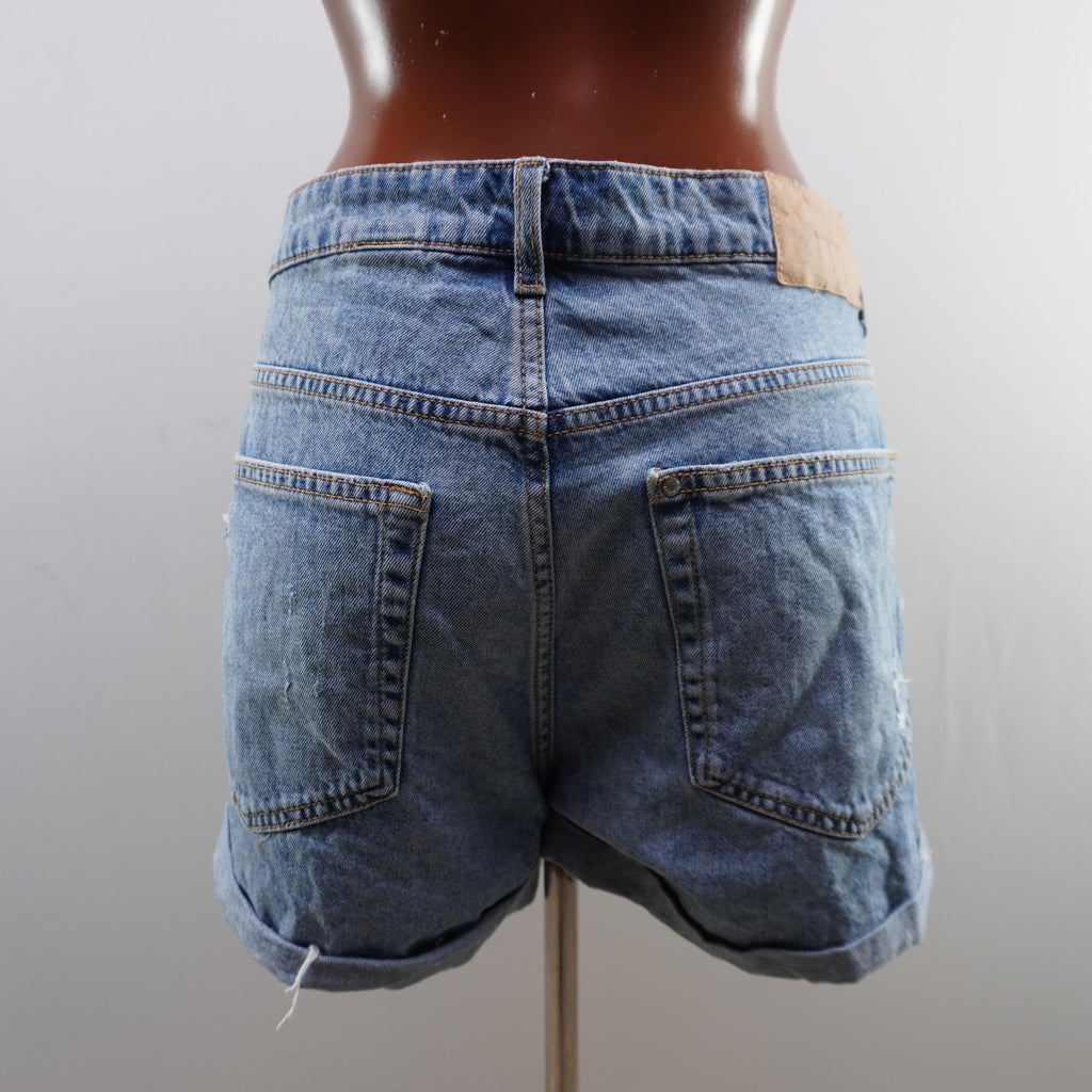 Pantalones Cortos Vaqueros para Mujer - Azul, L - Usados en Muy Buen Estado
