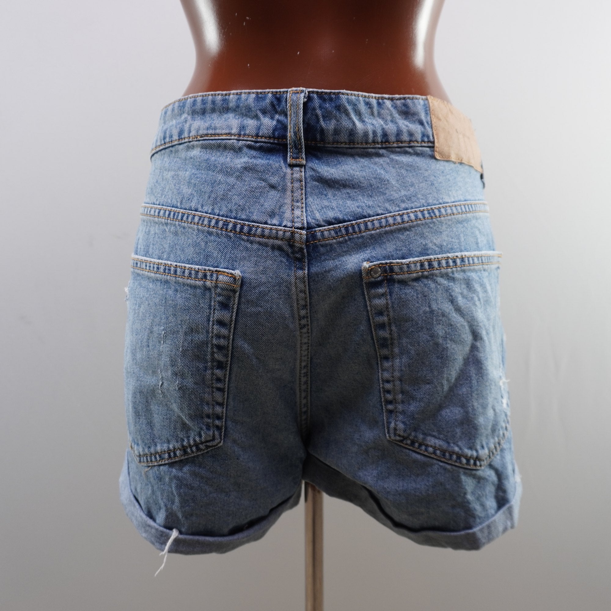 Pantalones Cortos Vaqueros para Mujer - Azul, L - Usados en Muy Buen Estado