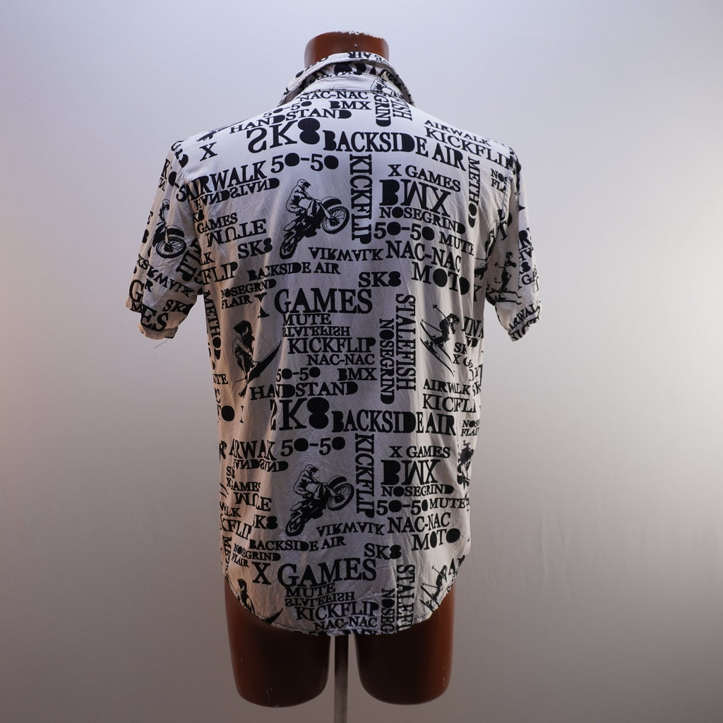 Camisa Henley Jonny Wolf para Hombre Usada - Blanca, L