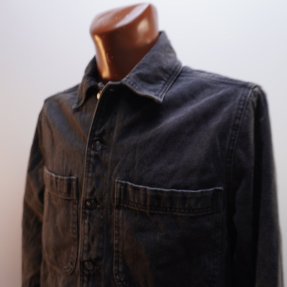 Cazadora Vaquera Reiss para Hombre Usada - Negra, XL