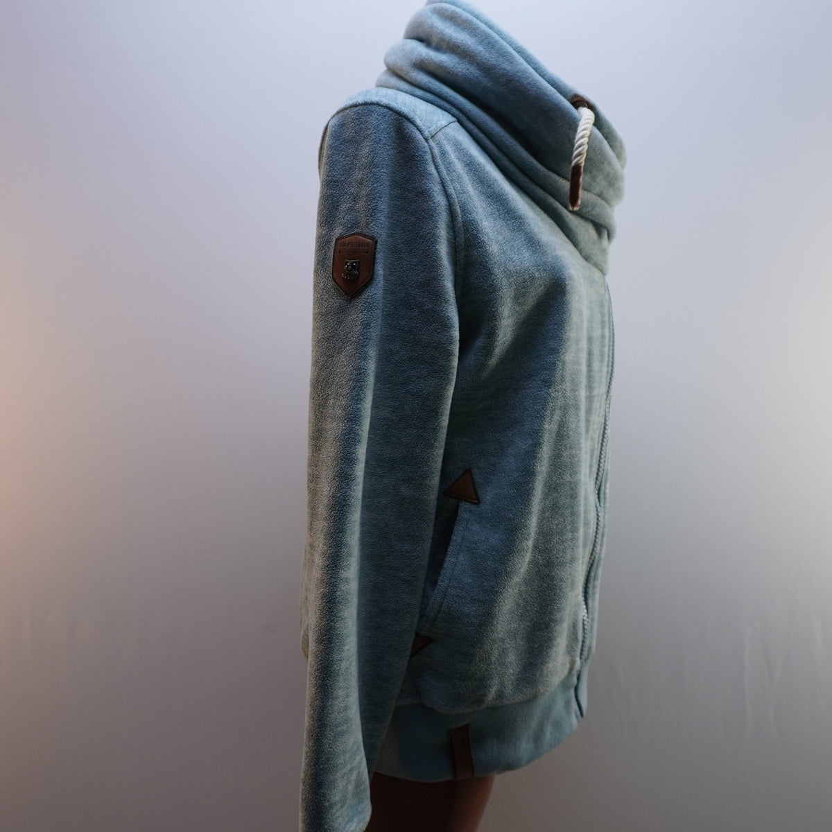 Sudadera con Capucha Naketano para Mujer Usada - Azul, XL
