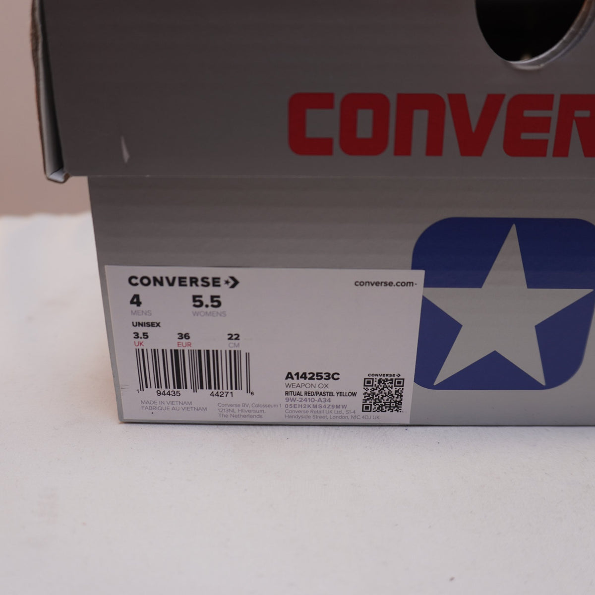 Zapatillas Converse para Mujer Usadas - Multicolor, Talla 36