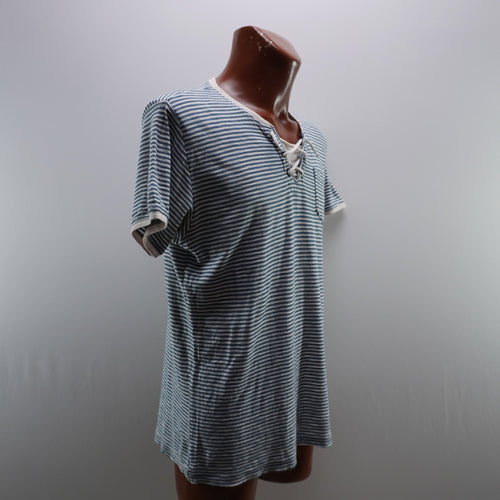 Apparel camiseta hombre azul Talla L detalle