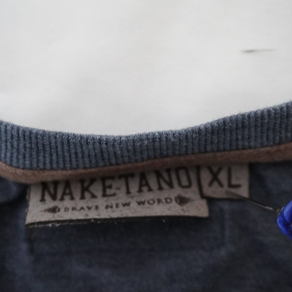 Camiseta Naketano para Mujer Usada - Gris, XL