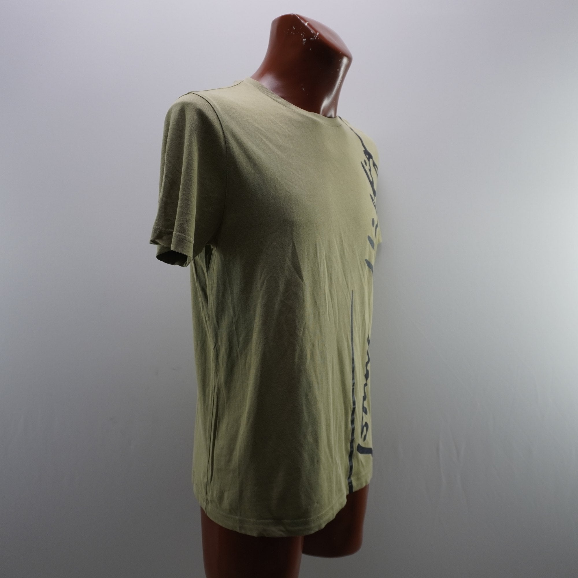 Camiseta de Manga Corta Tommy Hilfiger para Hombre Usada - Verde, L