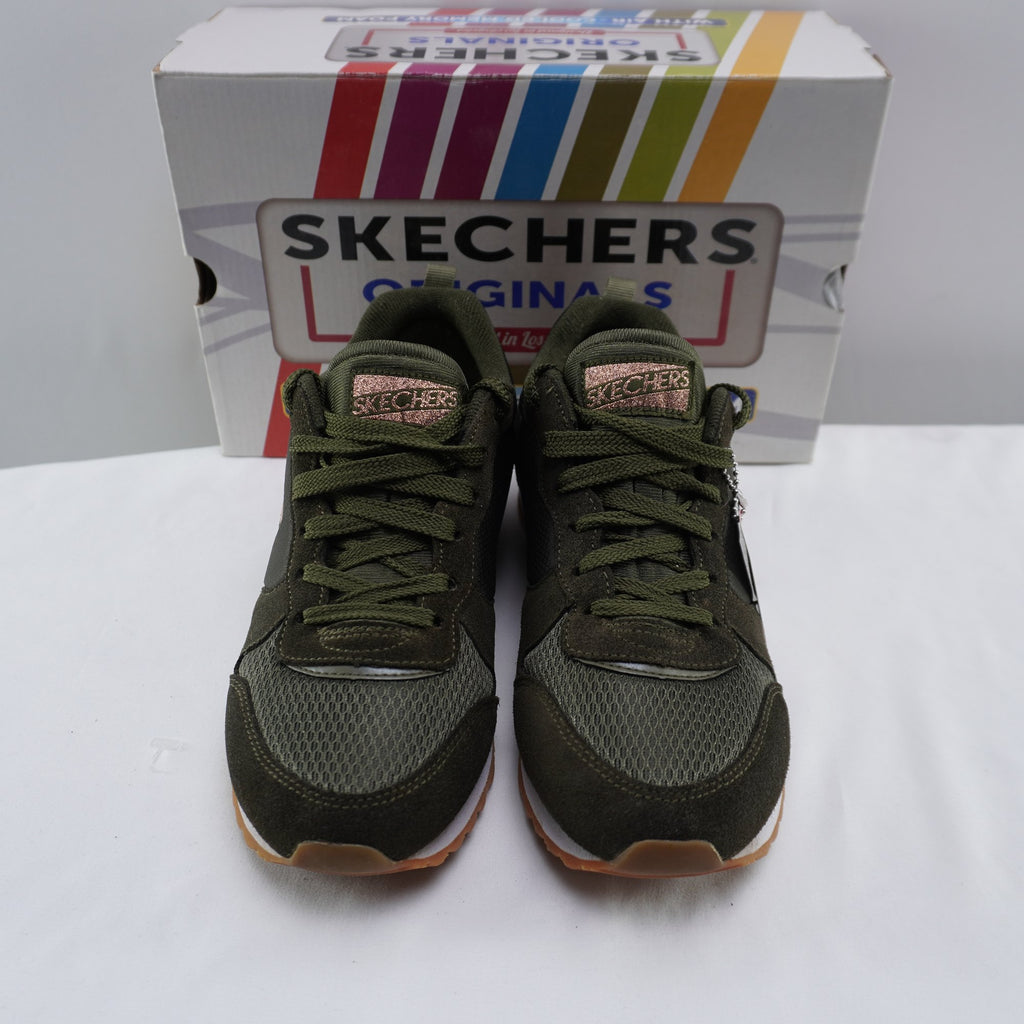 Zapatillas Skechers para Mujer Nuevas - Verde, Talla 38