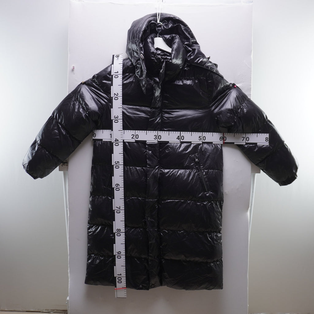 Parka Italian Style para Mujer Nueva con Etiquetas - Negra, L